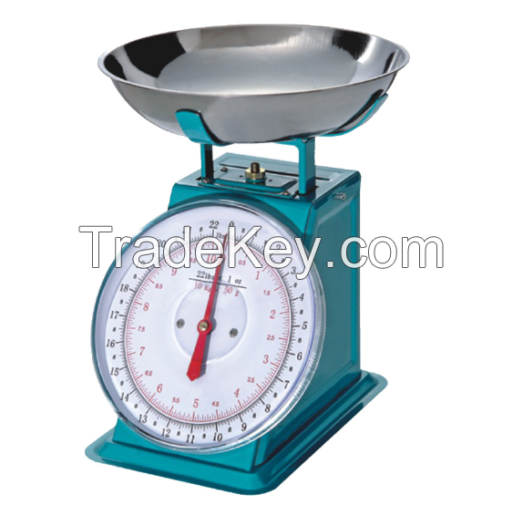 Mechanical kitchen scale