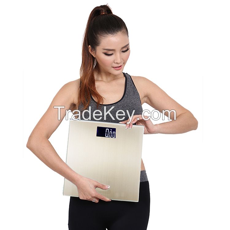 0.3mm Stainless Steel tempered glass 200kg/50g electronic personal Scale