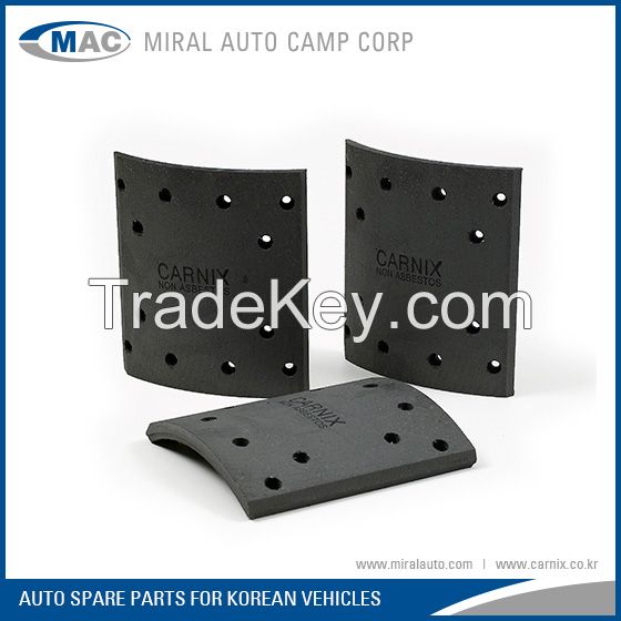 All Kinds of Brake Lining for Korean Vehicles