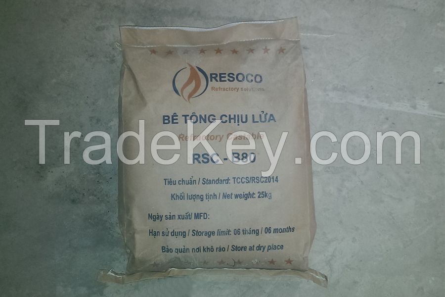 refractory castables for cement kilns