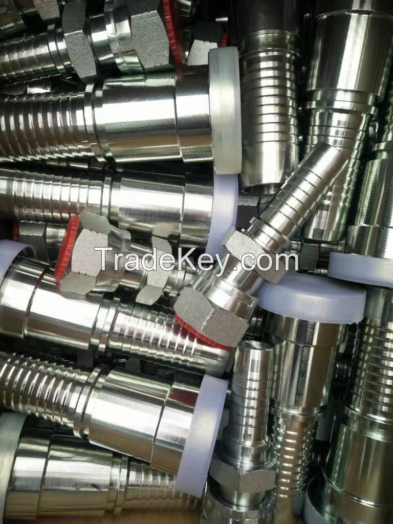 BSP JIC NPT stainless steel hydraulic fittings