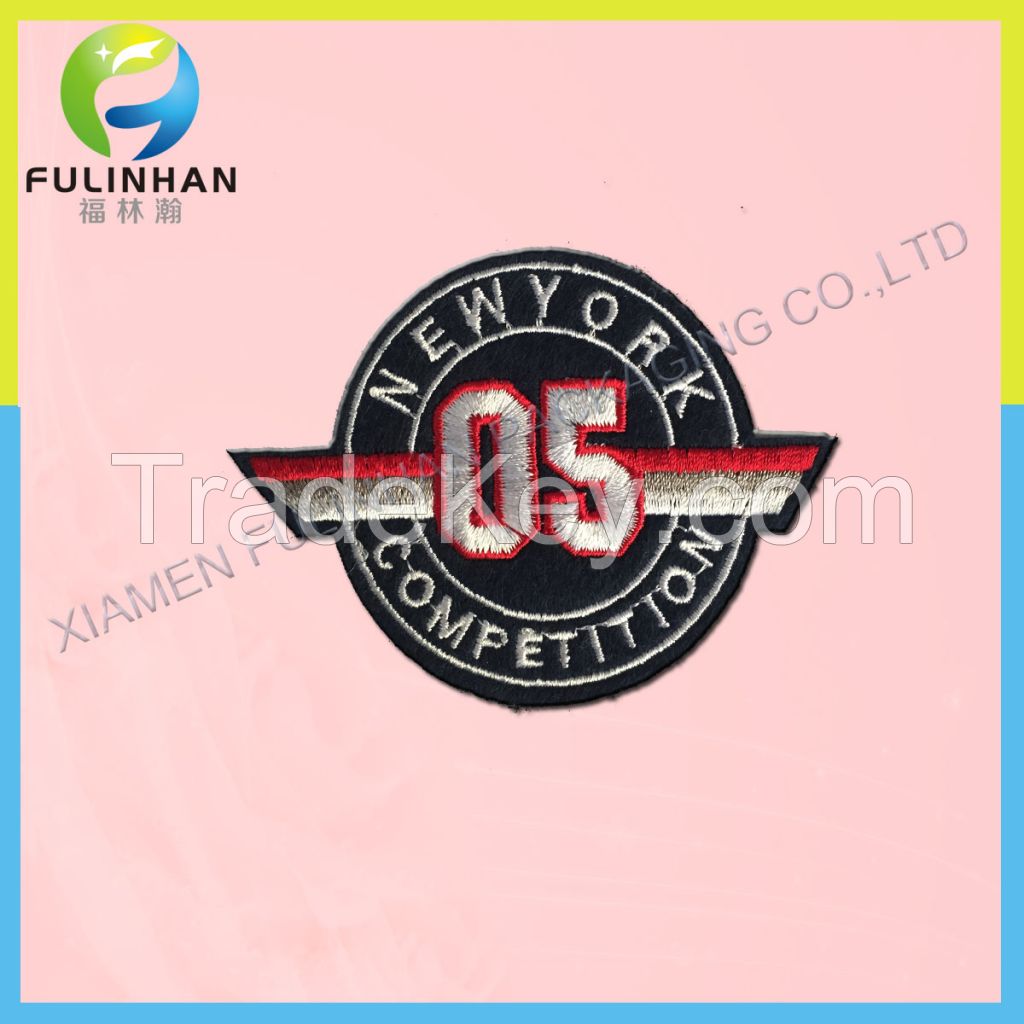 3d Embroidery Patch Letter Embroideried Patches For Garment