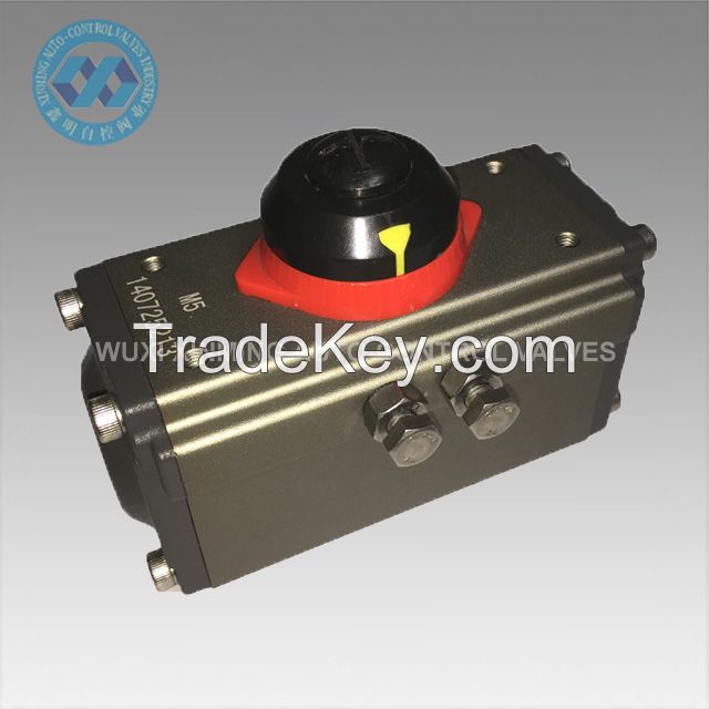 AT series Spring Return Pneumatic Quarter-turn Actuator