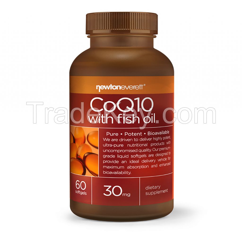 COQ10 WITH FISH OIL 30mg 60 Softgels