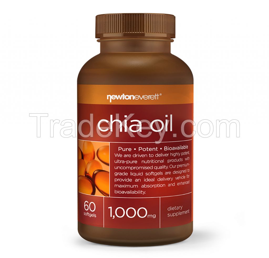 CHIA SEED OIL 1000mg 60 Softgels