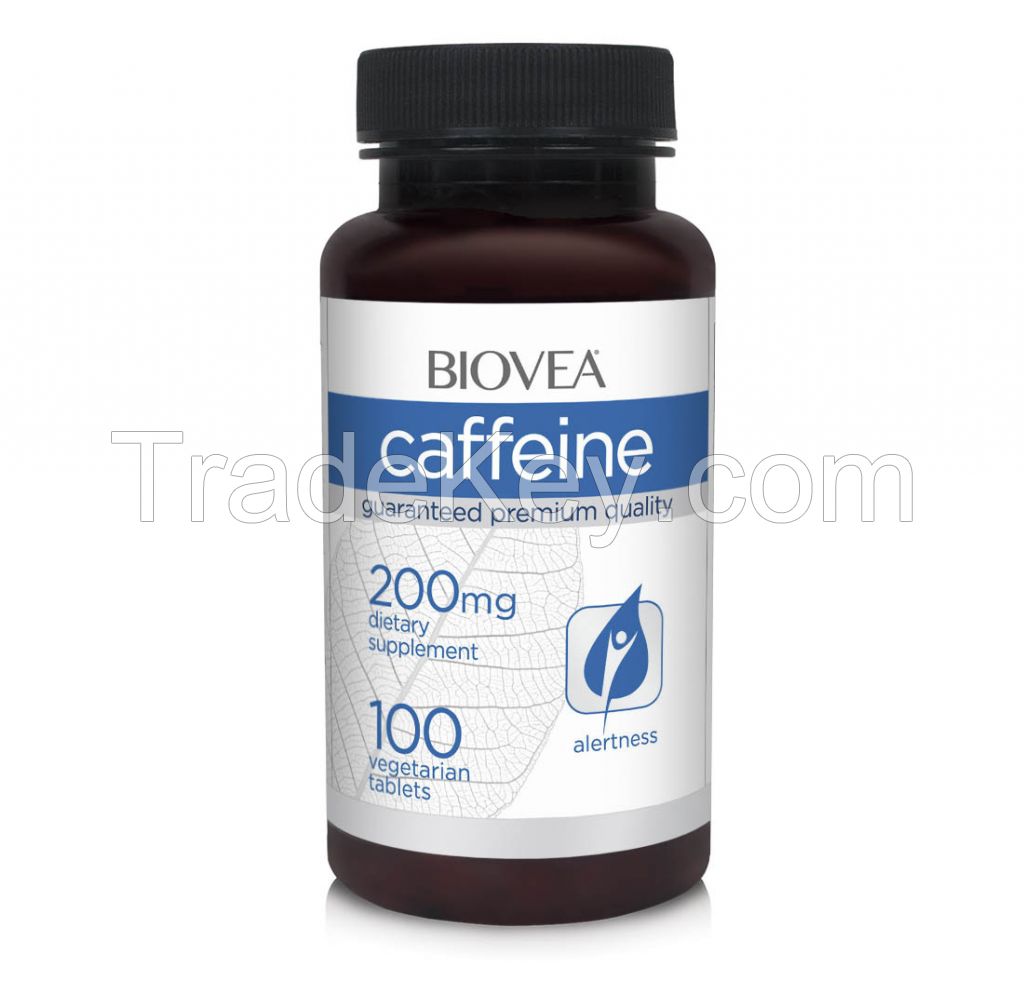 CAFFEINE 200mg 100 Tablets