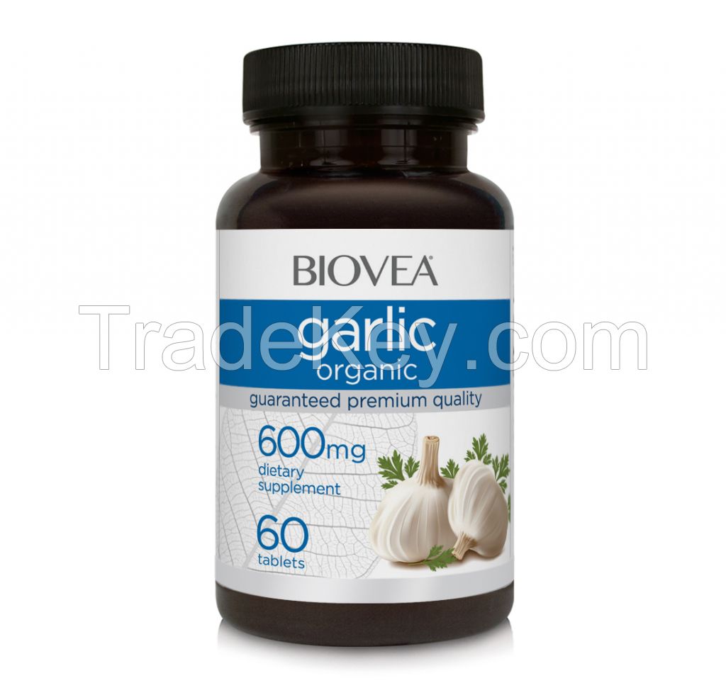 GARLIC (Organic) 600mg 60 Tablets