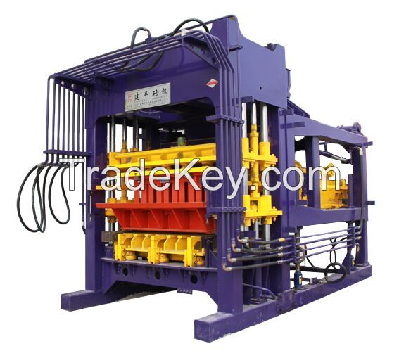 Multi-function hydraulic block making machine