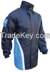 Soccer Team Coach Jacket Long Length Parka