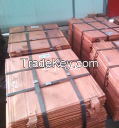 China factory copper cathode 99.99%