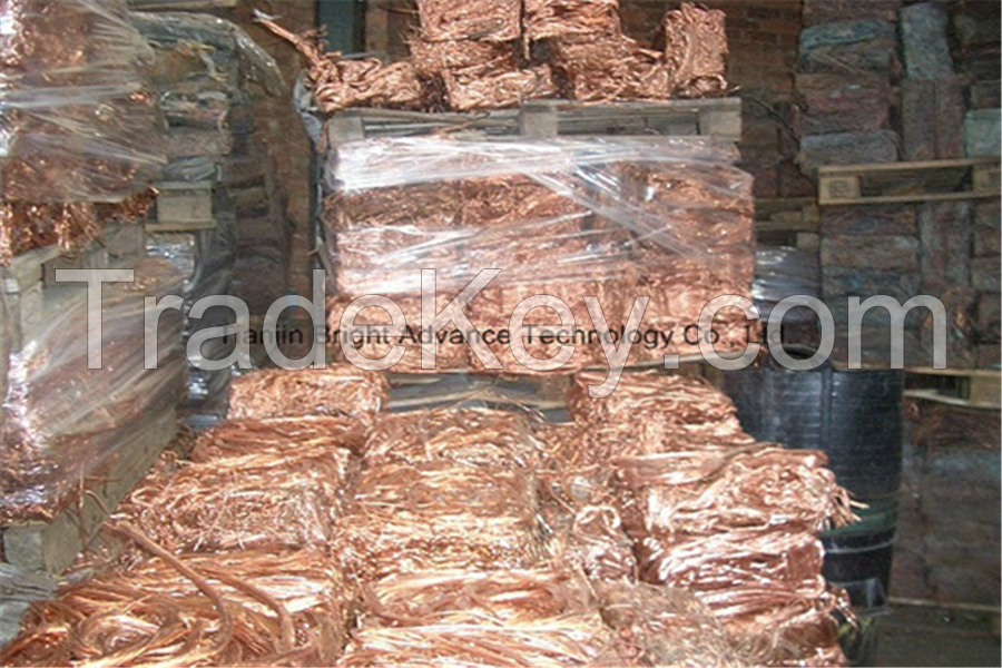 China Origin High Purity Copper Scrap Wire Millberry 99.99