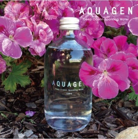 Aquagen Deep Ocean Sparkling Water 330ml bottle