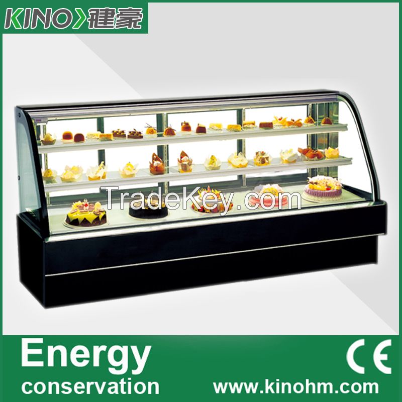 China factory, cake display refrigerator, cold pastry showcase, chocolate display showcase fridge