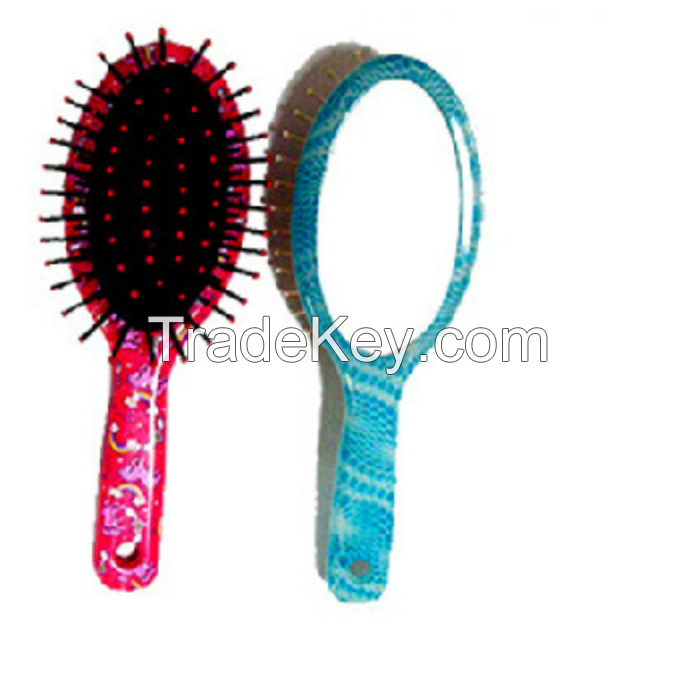 high quality fashion hair accessories plastic hairbrush hair combs