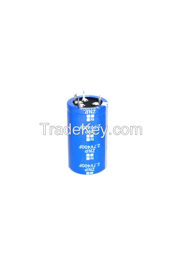 super capacitor 2.7V 400F EDLC supercapacitor