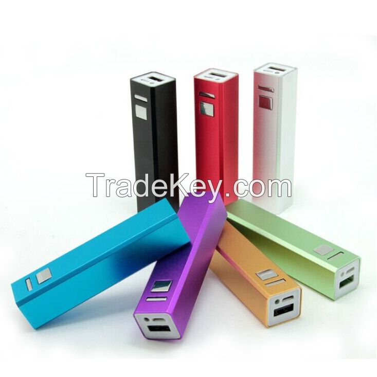 Hot selling 2600mah power bank with 1 year warranty !