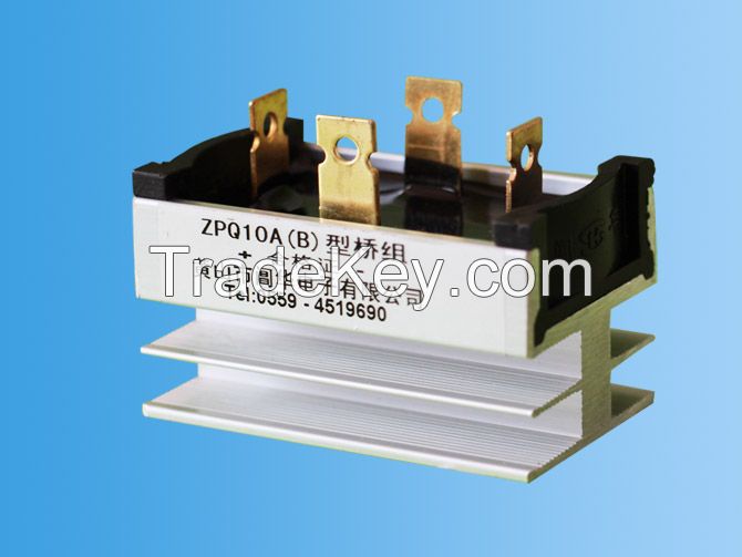 ZPQ10A single phase rectifier bridge of the power generator