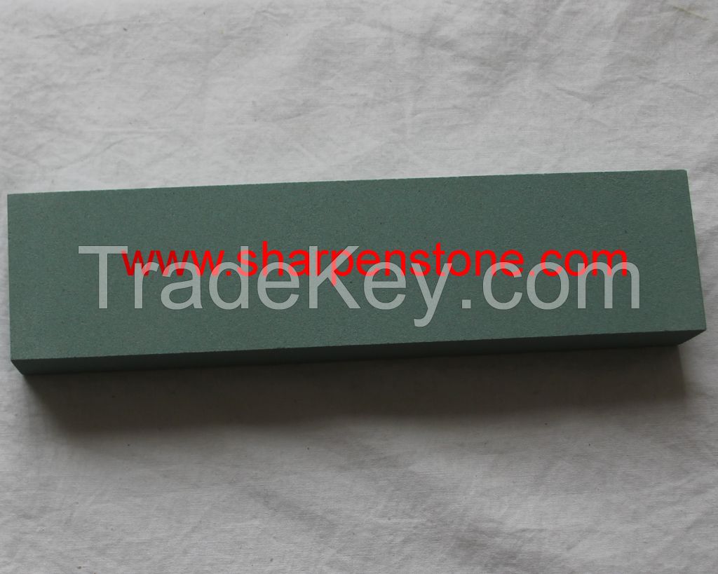 120# Green and black Silicon Carbide Combination Whetstone/ Sharpening Stone/ Whetstone/ Oil Stone