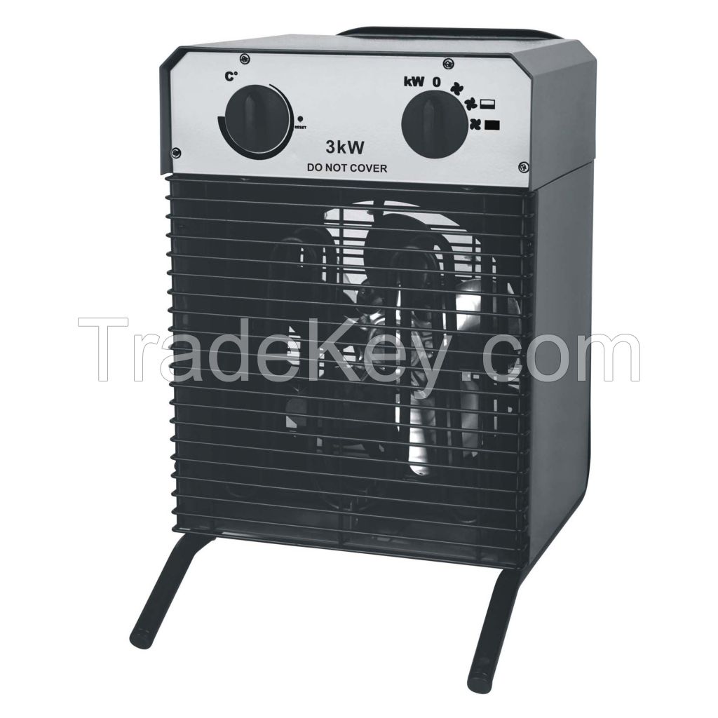 portable industrial electrical fan heater