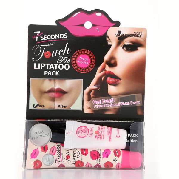Skinfactory Touch Fit Lip Tattoo Pack Sexy Pink