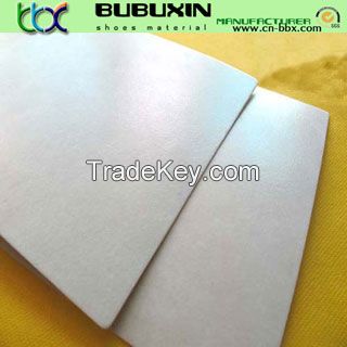 shoes upper material chemical sheet with hot melt glue for shoes toe puff and counter