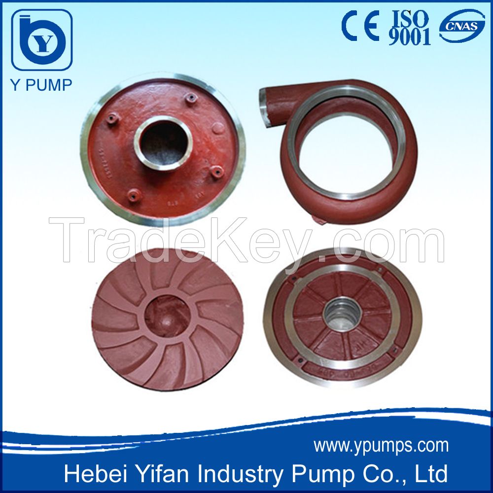 pump parts, high-chromium alloy Impeller of Slurry Pump