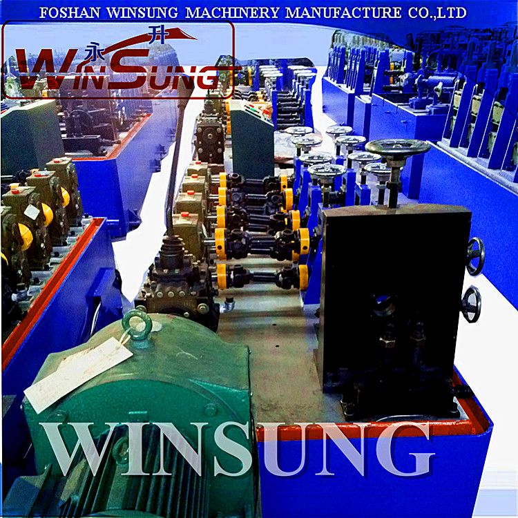 high speed metal stainless steel pipe making machine