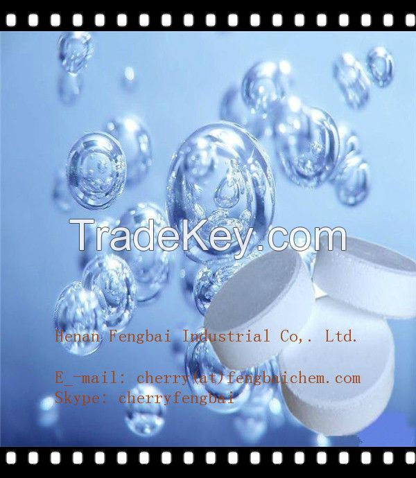 Trichloroisocyanuric Acid (TCCA) /SDIC swimming pool water treatment chemial