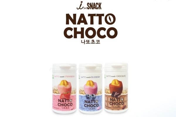 NATTO(FERMENTED SOY BEAN) COATED WITH NATURAL CHOCOLATE