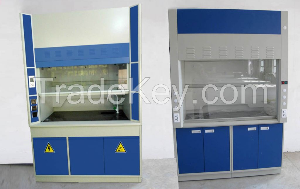 laboratory fume cupboard metal material