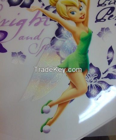 offset printing glitter heat transfer paper