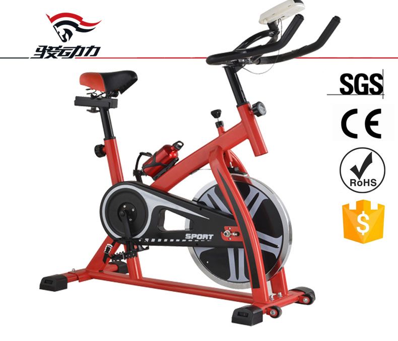 Commercial belt drive spin bike