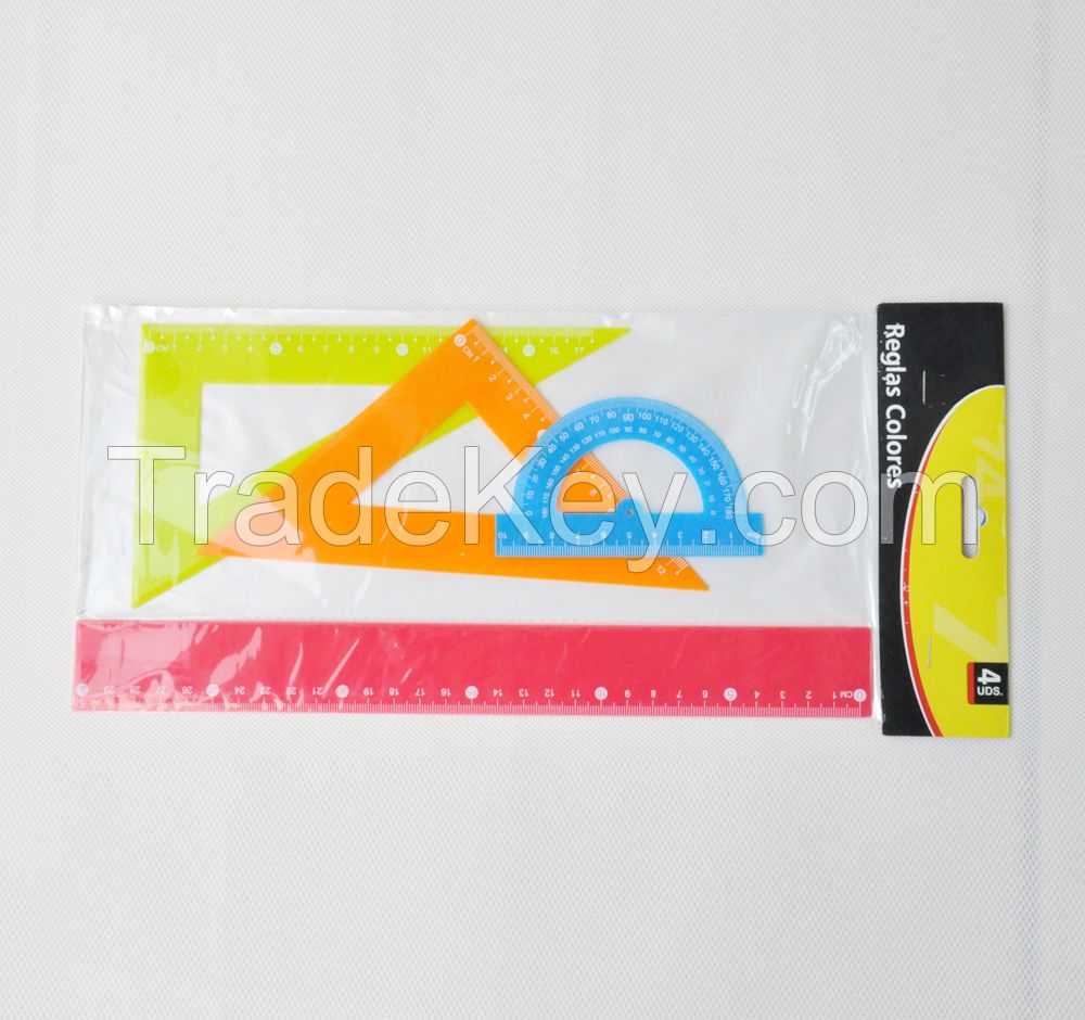 Colorful Ruler Set