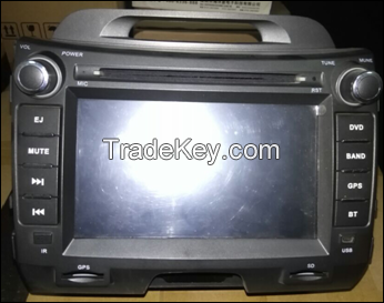 sell 8 inch HD 2 DIN Car DVD Player with Build-in GPS Navigation/Bluetooth/Audio/Radio (Kia Sportage)