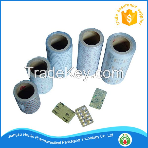 aluminum foil for pharmaceutical blister packaging