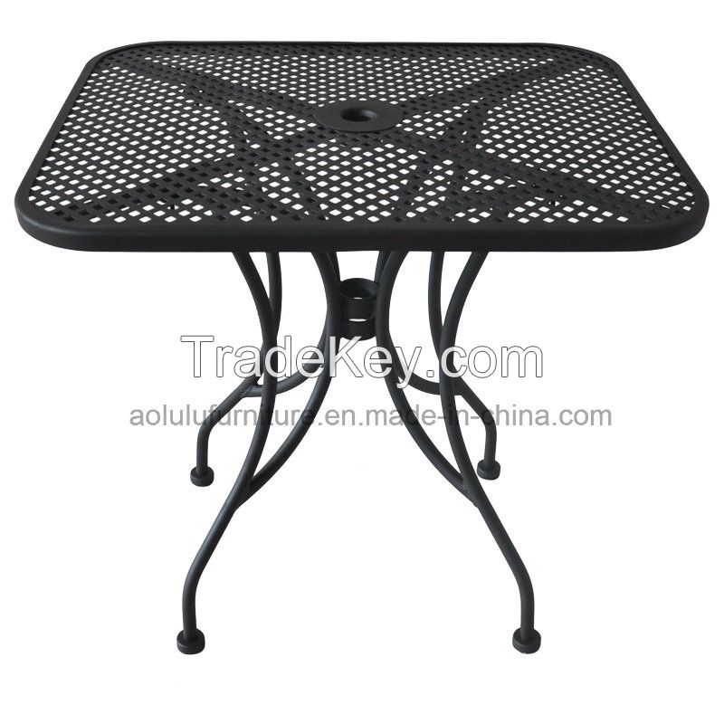 Steel outdoor Table garden furniture(ALL-OT3030)