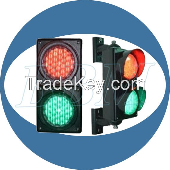 100mm red green traffic light dual lens