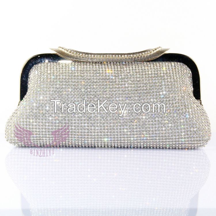 High Quality Evening Crystal Clutch Bag