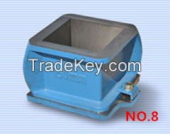 Cast iron cube mould (two parts), Prism Mould