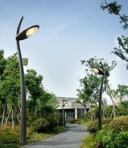 Sell tapered aluminum garden lamp poles GS1