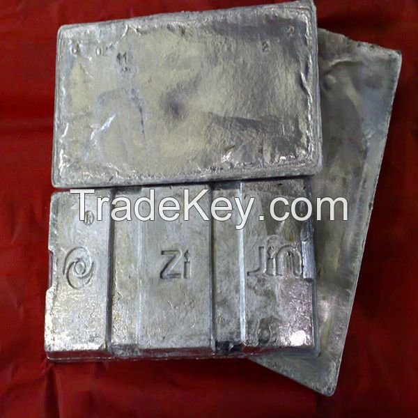 Zinc Ingots High Quality Zinc Ingot 99.99%