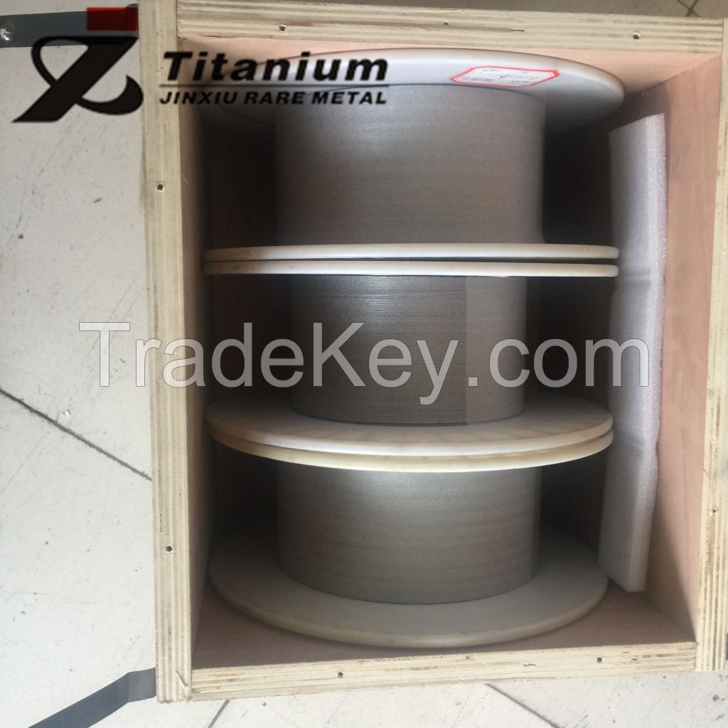 Teacher Wang Titanaium (TWT) Supply ASTM B863 Titanium 15333 wire for eyeglasses frame, beta titanium alloy In Stock