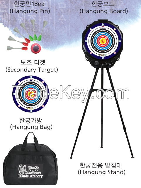 Hangung (Korean Dart board game.)
