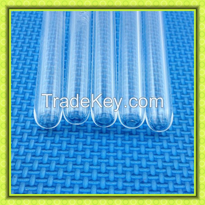 fused low melting point quartz tube