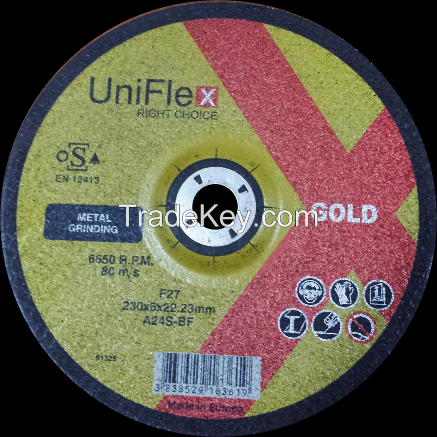 Uniflex 230 Metal Grinding Disc