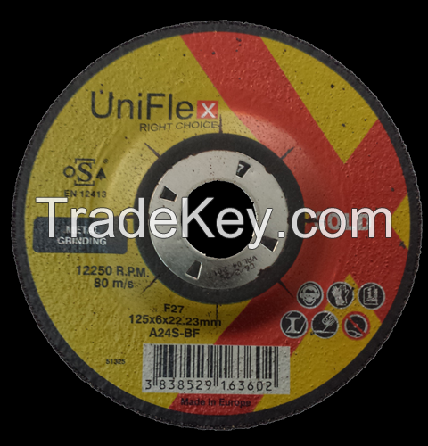 Uniflex 125 Metal Grinding Disc