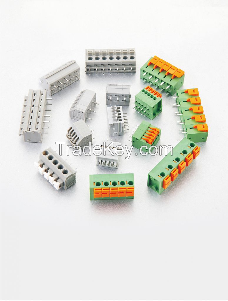 PCB Spring Terminal Block Connector