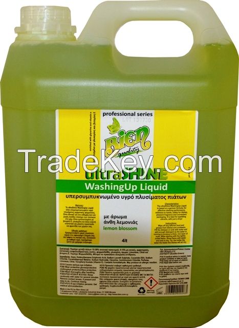 UltraShine - Concentrated Dish Washing Liquid (4 Liter Container)