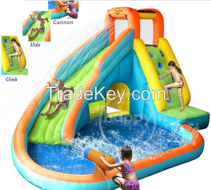 China giant inflatable water slide with pool game /Inflatable slide customerize size and color giant inflatable water slide with pool park for sale