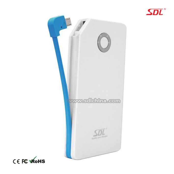 1500mAh Mobile Power Bank Power Supply External Battery Pack USB Charger E12